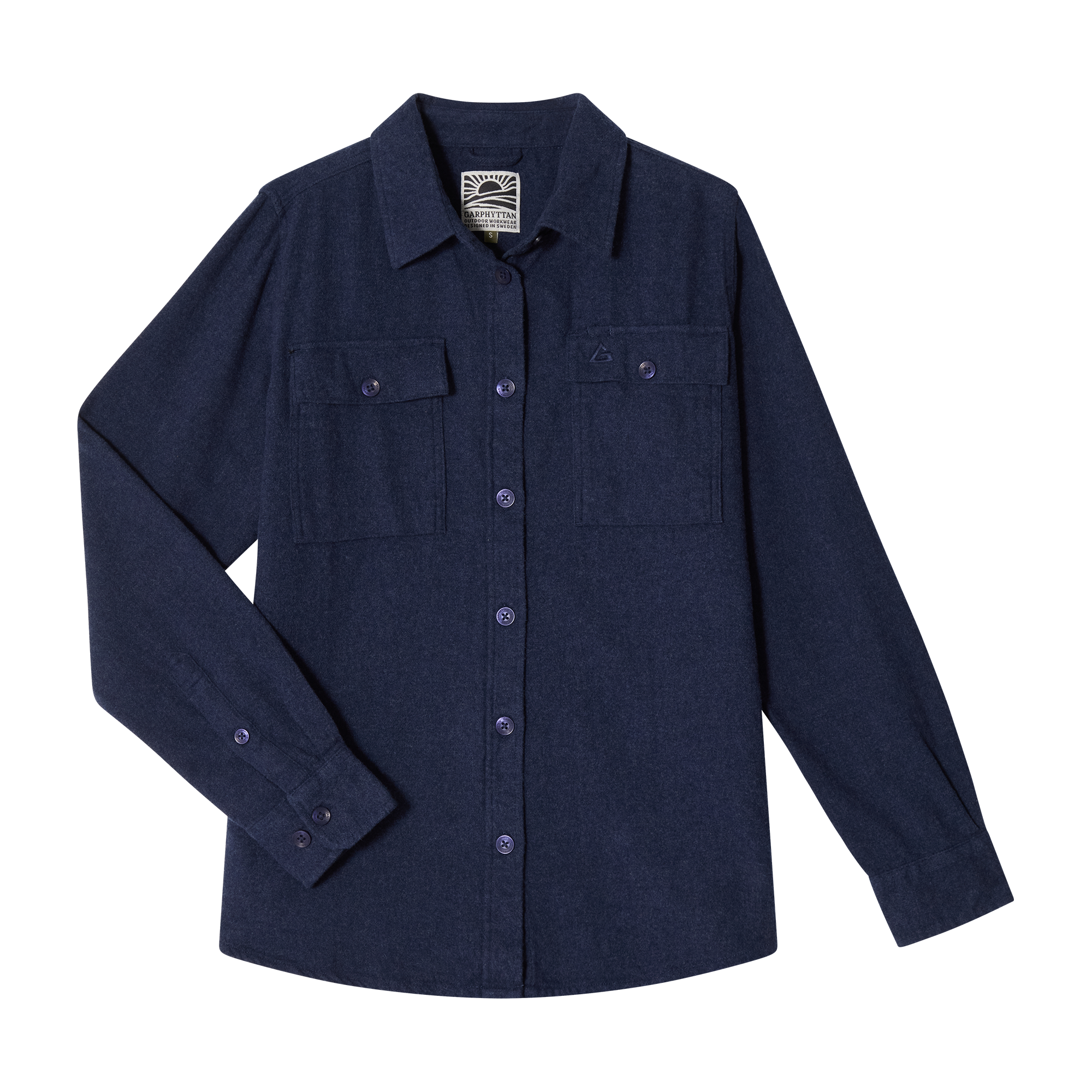 Crafter Carpenter Shirt Navy Melange W’s