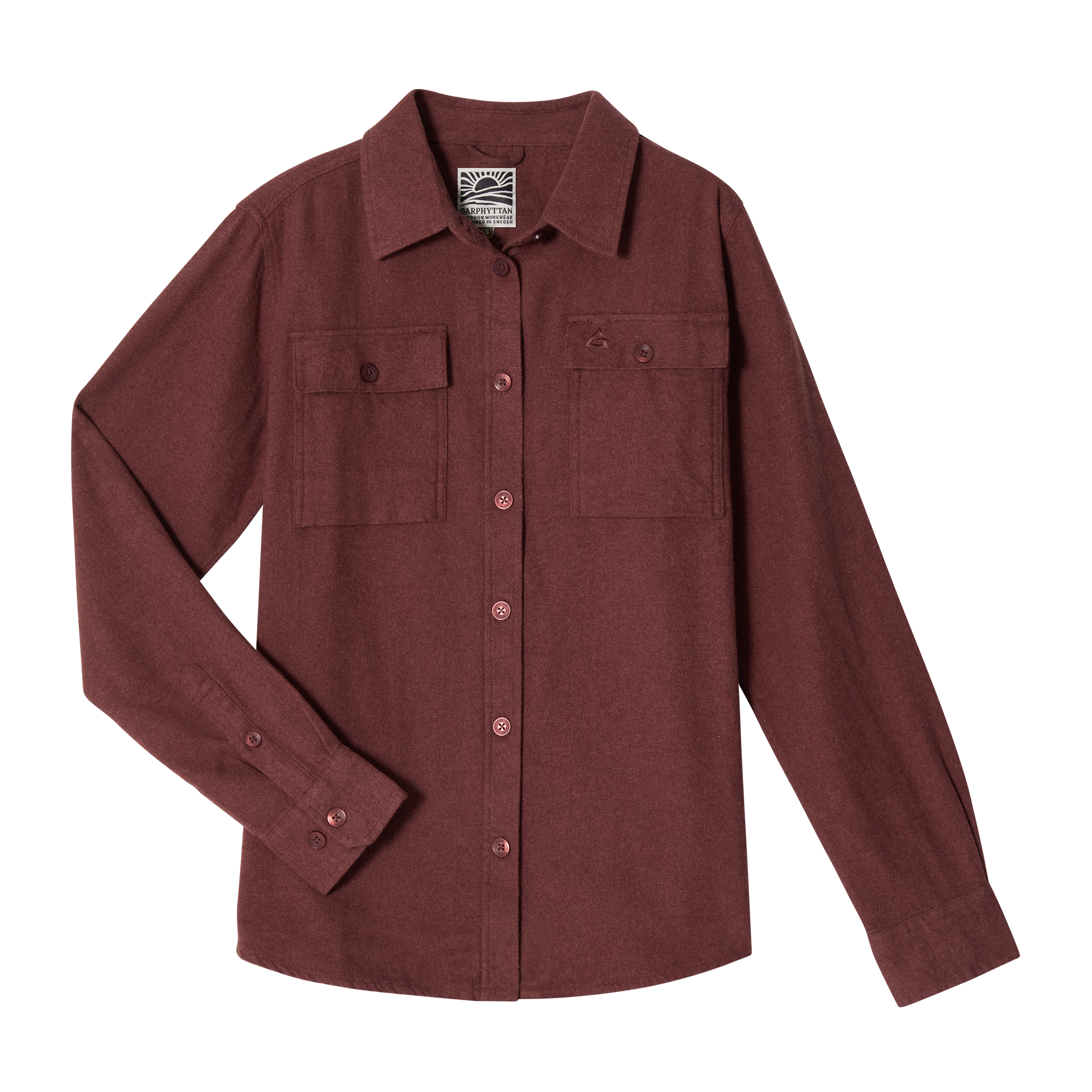 Crafter Carpenter Shirt Wine Melange W’s