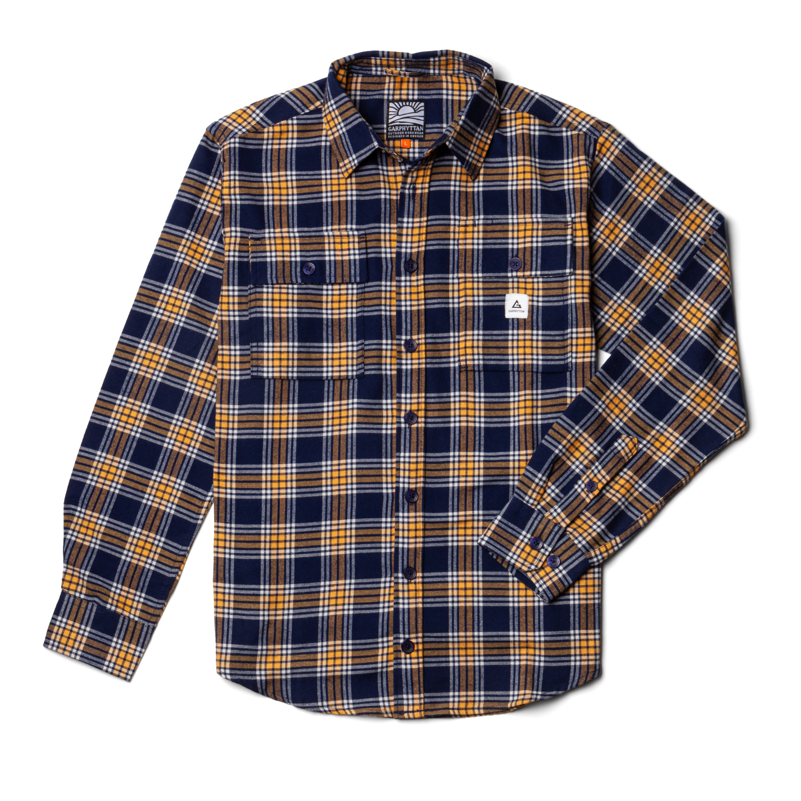 Garden Shirt Tangerine
