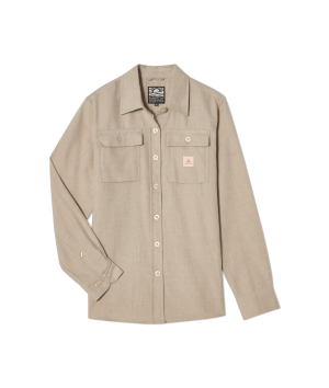 Garden Shirt Beige Melange W's