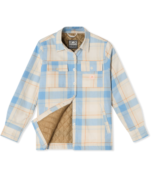 Garden Insulated Shirt Beige Comb W’s