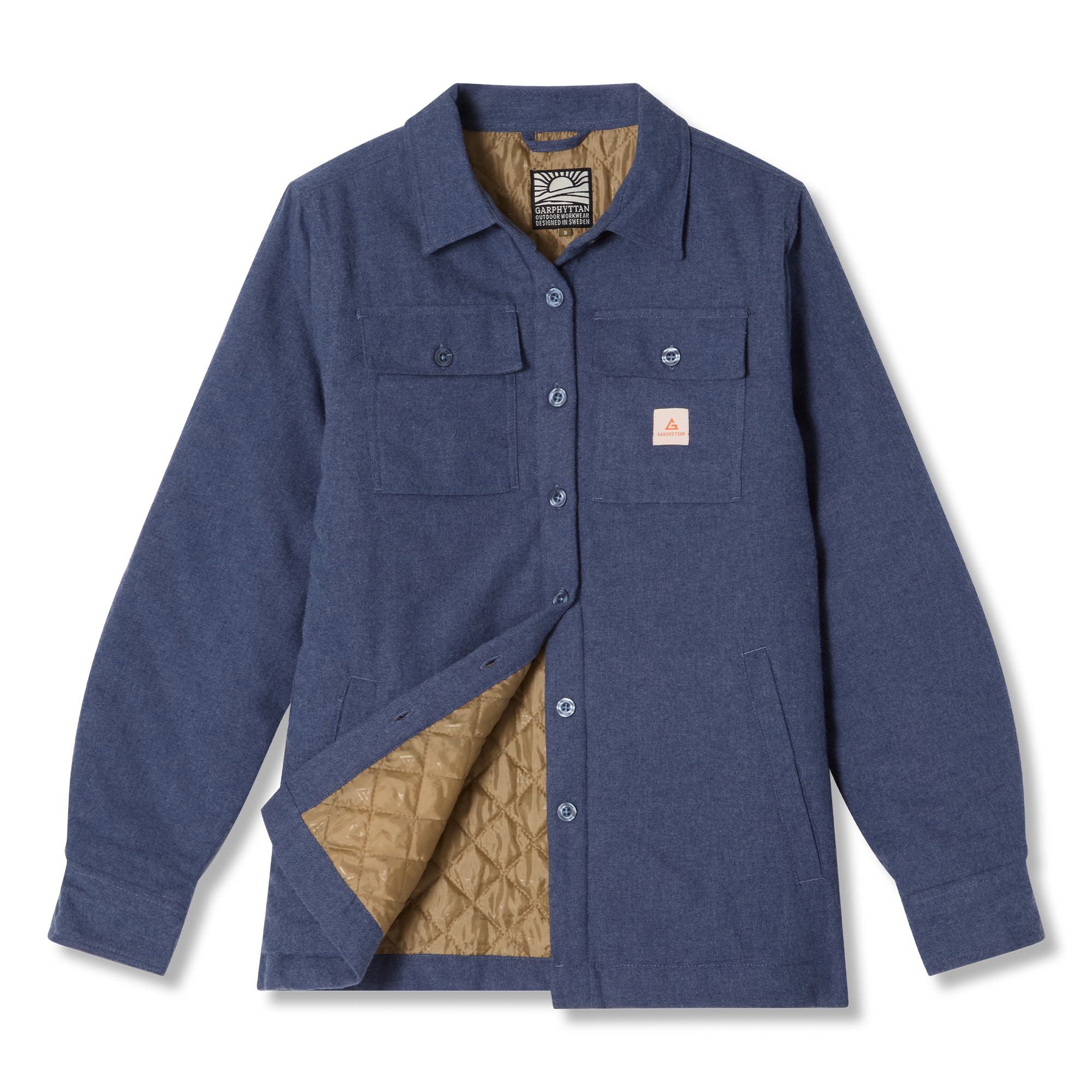 Garden Insulated Shirt Blue Melange W’s