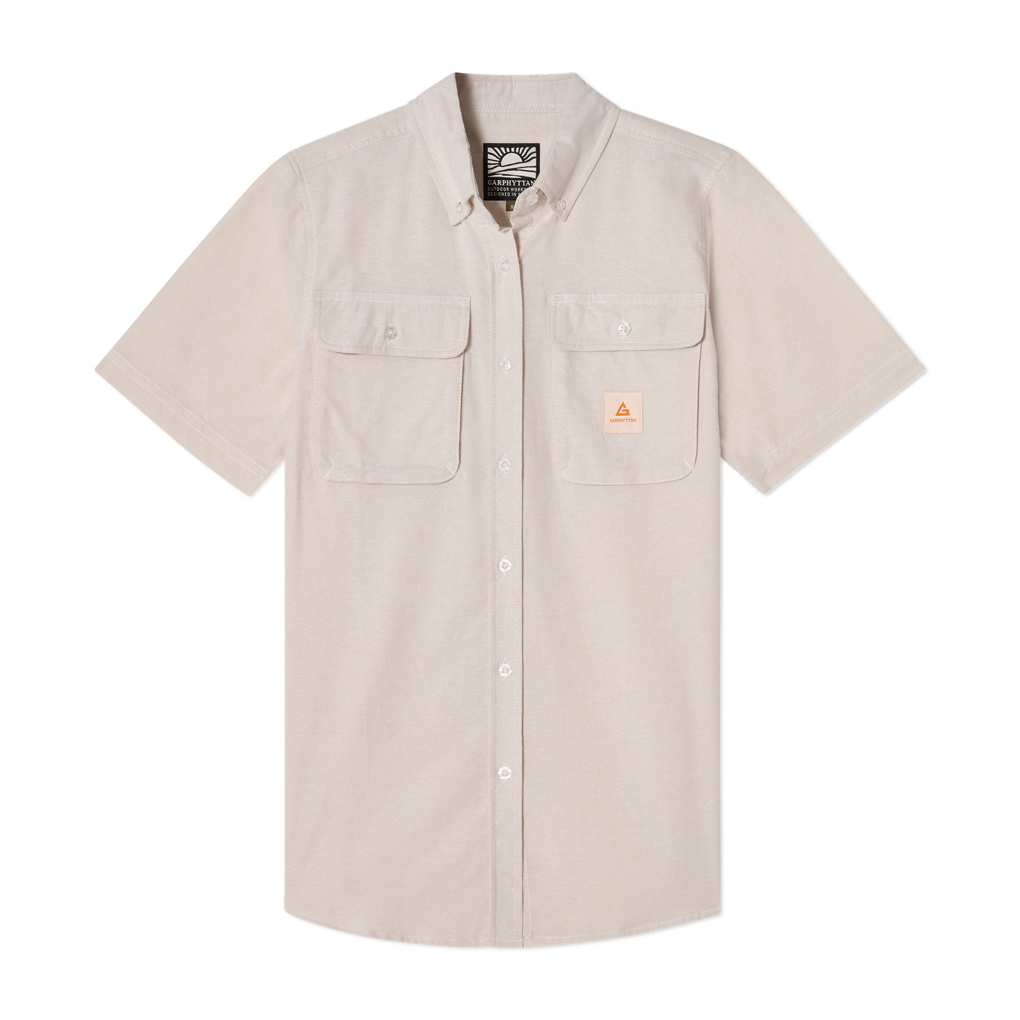 Farmer Short Sleeve Shirt Beige W’s
