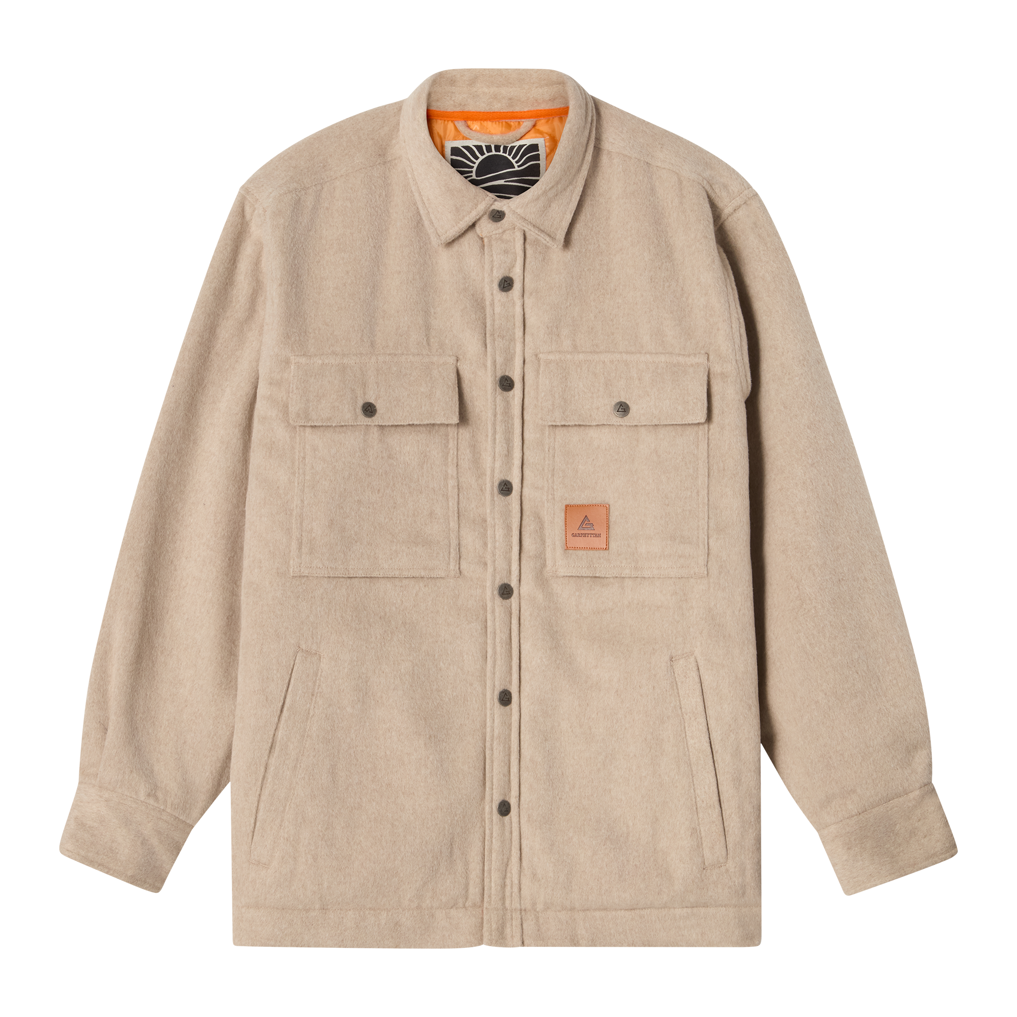 Blacksmith Wool Jacket Beige Melange